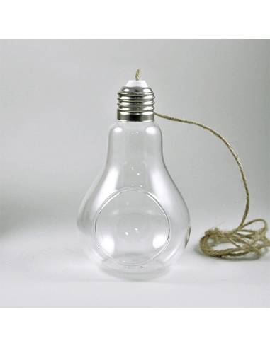 Bombilla cristal 14 x 8 x 8 cm