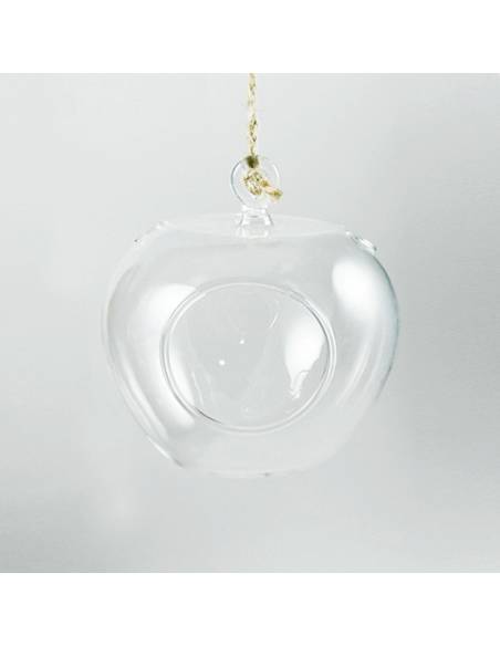 Terrario cristal manzana 12cm